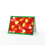 "Candy Corn #2" Greeting Cards