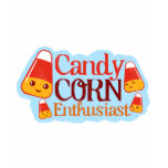 Candy Corn Enthusiast (Vintage) t-shirts
