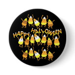 Candy Corn Halloween Button