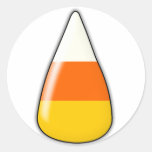 Candy Corn / Halloween Round Sticker