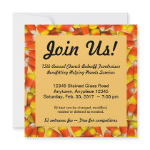 Candy Corn Invitation