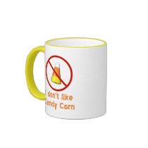 Candy Corn Coffee Mugs