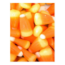 Candy Corn Postcard