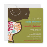 Candy Damask Chicks Baby Shower Party Invitation