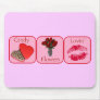 Candy, Flowers, Lovin' Mouse Mats