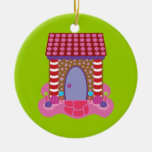 Candy Gingerbread House Ornaments