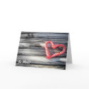 Candy Heart Greeting Card