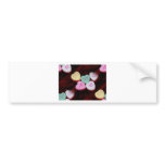 candy hearts bumper stickers
