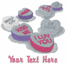 Candy Hearts- customize