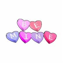 Candy Hearts Cut Outs