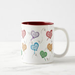 Candy Hearts Valentine Mug