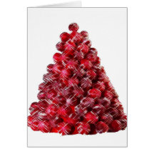CANDY HOLIDAY TREE CARD