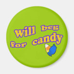 Candy lovers fridge magnet