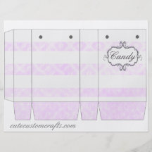 Candy Party Bag Pattern Flyers