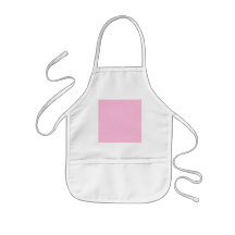 Candy Pink Diagonal Striped Pattern. Apron