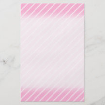 Candy Pink Diagonal Striped Pattern. Personalized Flyer