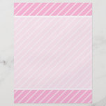 Candy Pink Diagonal Striped Pattern. Flyers