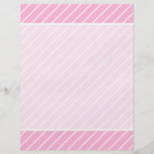 Candy Pink Diagonal Striped Pattern. Flyers