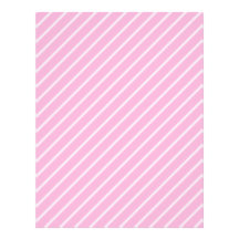 Candy Pink Diagonal Striped Pattern. Letterhead Design