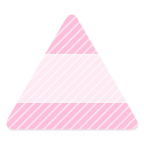 Candy Pink Diagonal Striped Pattern. Sticker