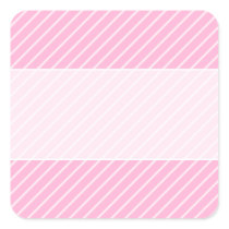 Candy Pink Diagonal Striped Pattern. Stickers