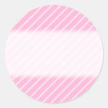 Candy Pink Diagonal Striped Pattern. Stickers