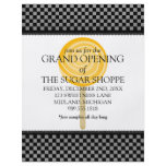 Candy Shop Grand Opening Announcement Flyers