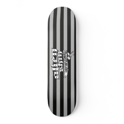 Candy Strips BLK Skateboard Decks by Alien_Skin