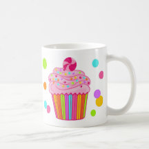 Candy Surprise Cupcake Coffee Mugs