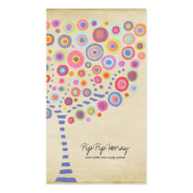 Candy Tree Online Store Business Profile Card Business Card Templates