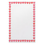 Candy Valentine Hearts Stationery