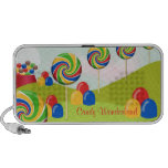 Candy wonderland fantasy rainbow lollipop gumdrops speaker