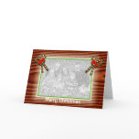 Candycane Corners (photo frame) Card