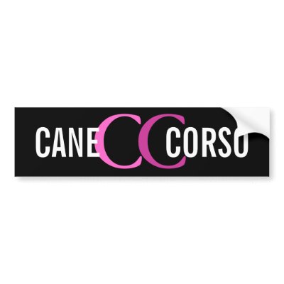 Cane Corso Breed Monogram by FCACshelter