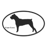 Cane Corso SIlhouette Sticker