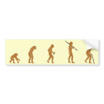 Cane Evolution Bumper Sticker bumper stickers