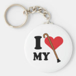 Cane Love Keychain