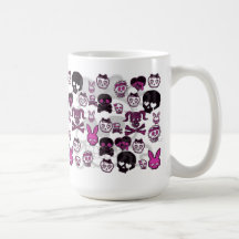 Caneca Caveirinhas Coffee Mugs