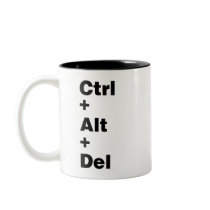 Caneca Ctrl+Alt+Del