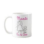 Caneca dia das mães menino