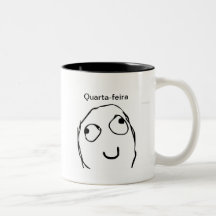 Caneca em dois tons - Quarta feira