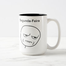 Caneca em dois tons - Segunda Feira