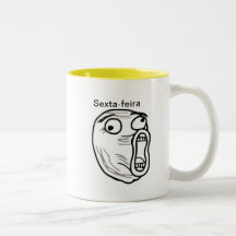 Caneca em dois tons - sextafeira