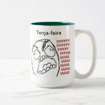 Caneca em dois tons - terça feira