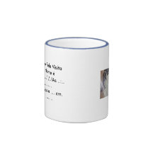 Caneca lembrança de Nascimento Gohan