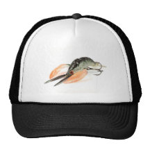 cangrejo cranckbaits con fondo blanco gorro de camionero