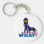 Canine Police Officer Keychains