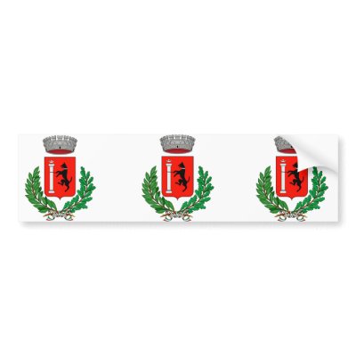 Canistro Stemma, Italy Bumper Sticker by bestflag
