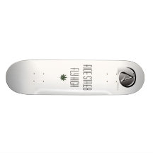 cannabis-Ride Straight, Fly high Skate Board Decks