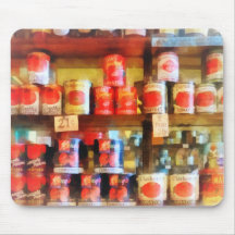 Canned Tomatoes Mouse Pad